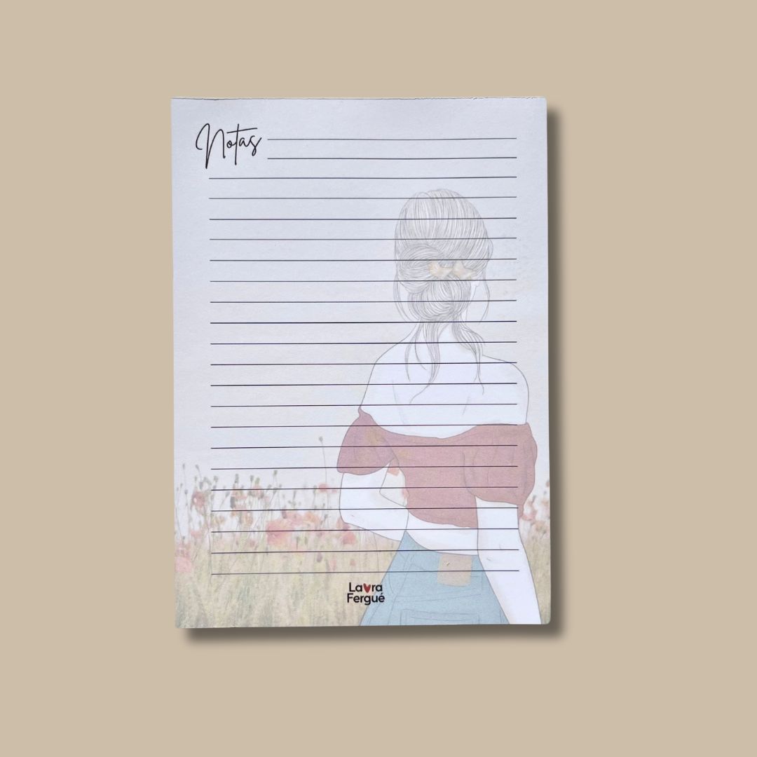 Bloc de notas - «Vuela alto»