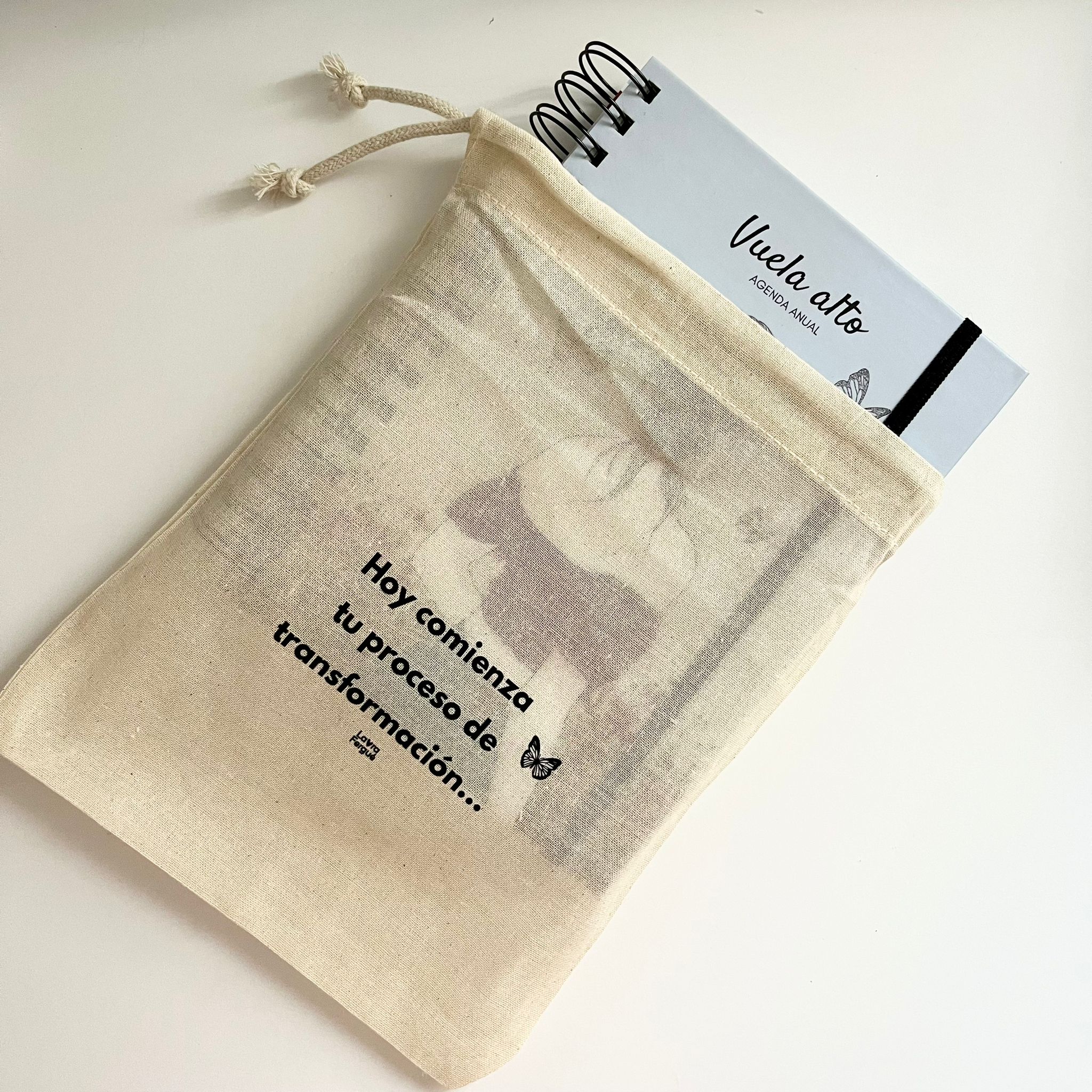 Bolsa de tela - «Hoy comienza» - Imagen 2