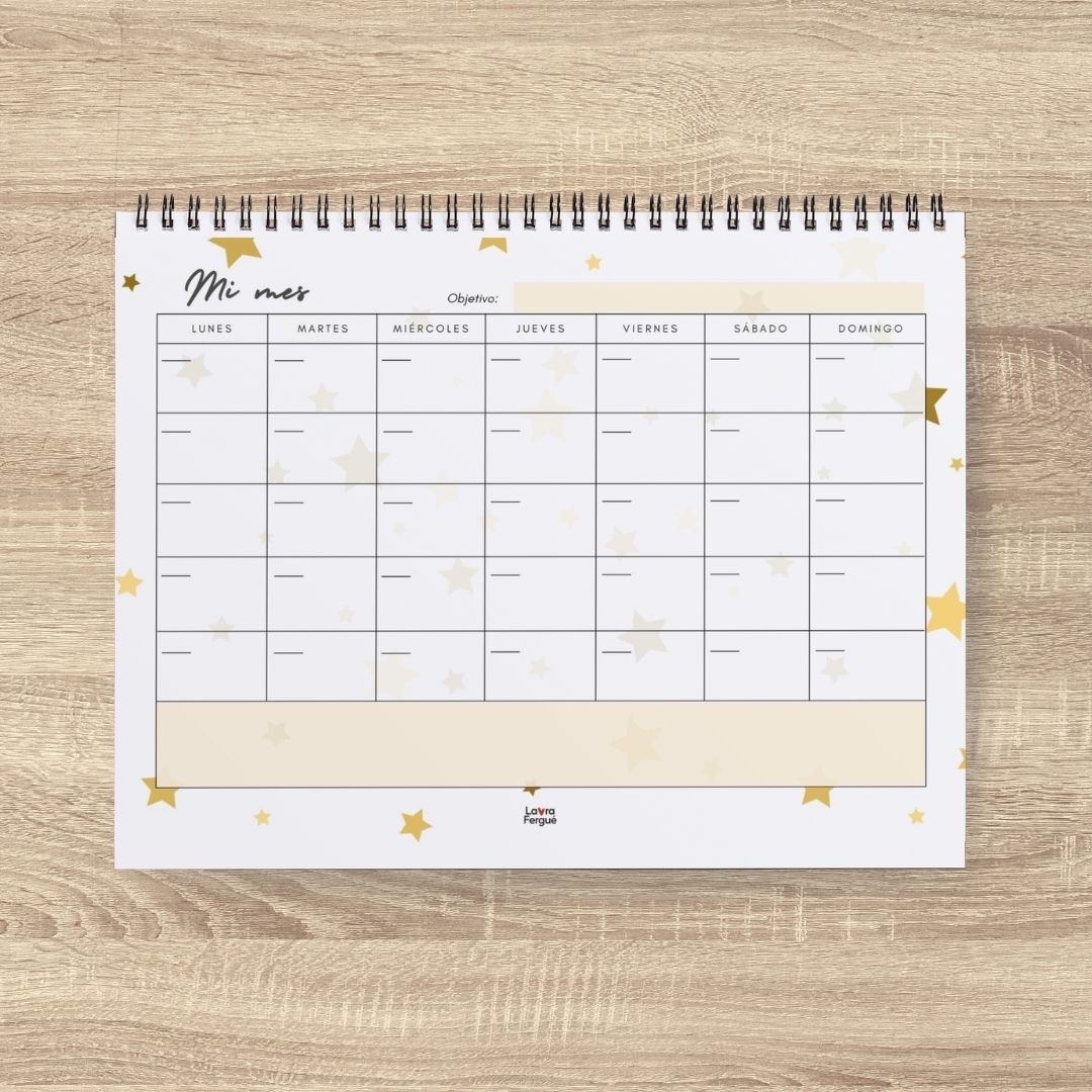 Planificador mensual - «Brilla»