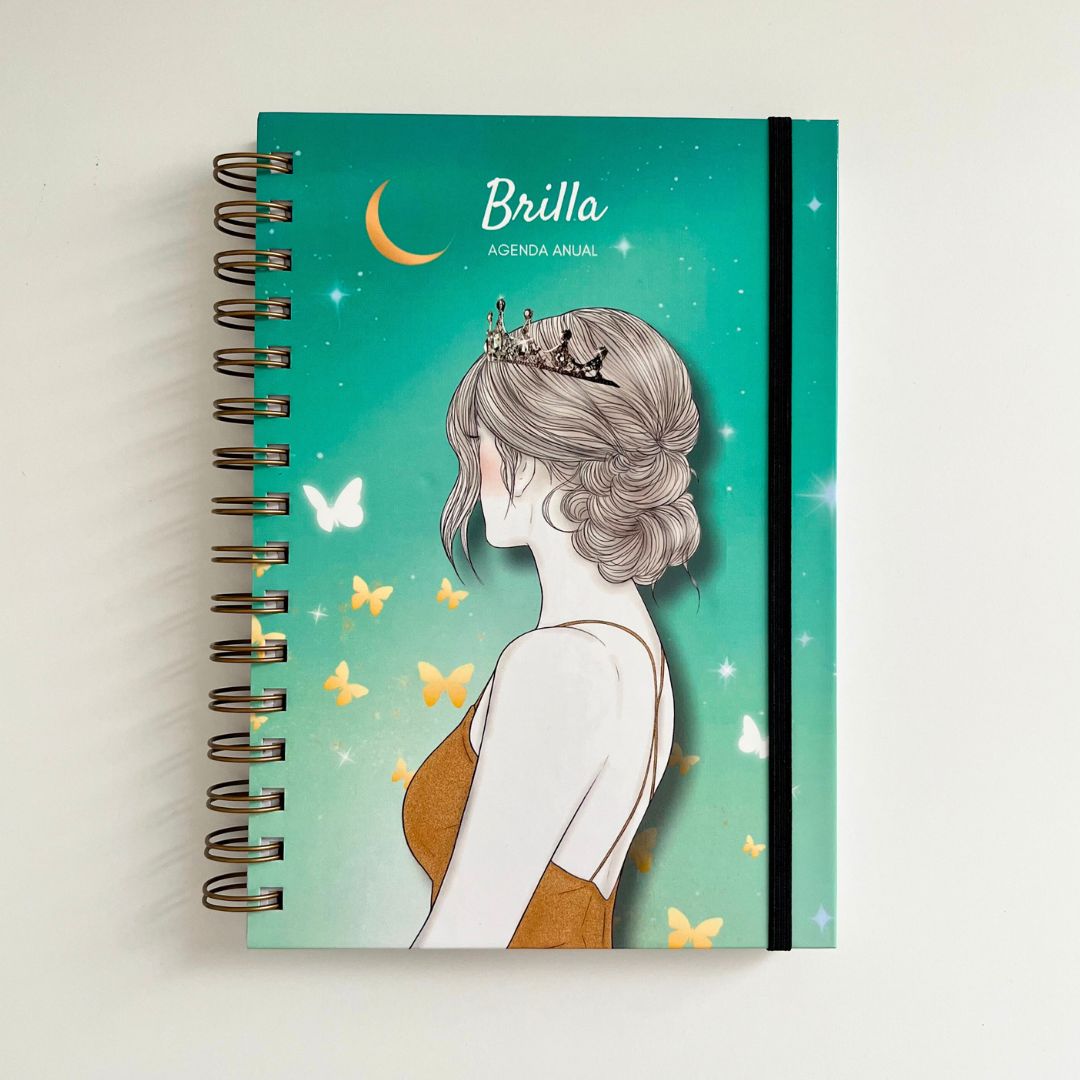Agenda anual atemporal «Brilla»
