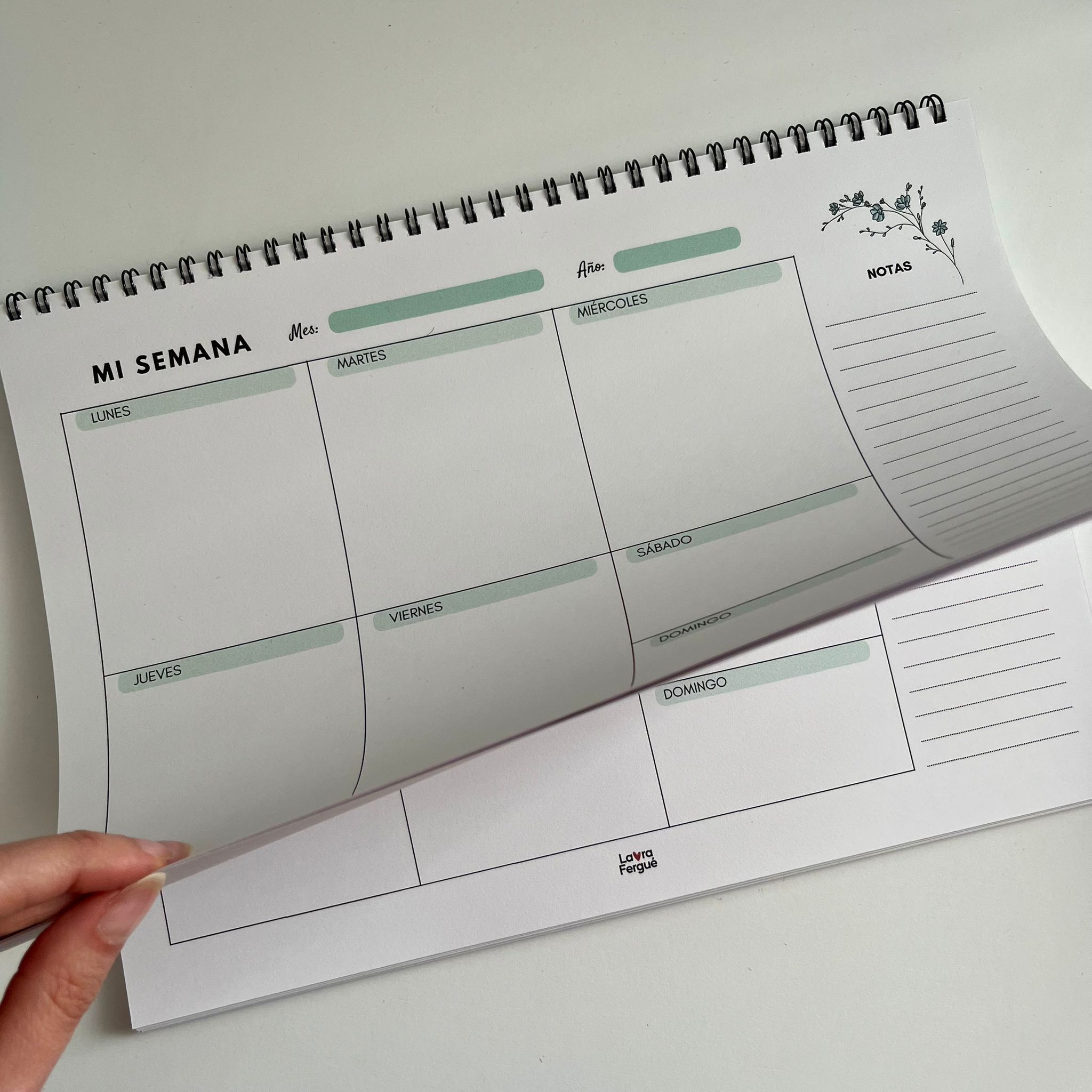 Planificador semanal «Feliz» - Imagen 2