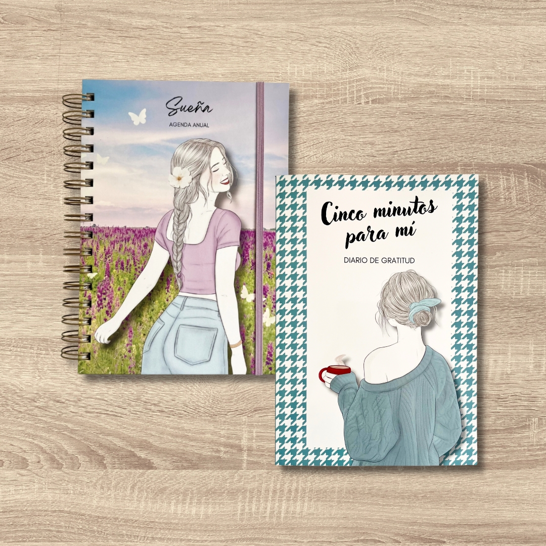 Pack de agenda + diario
